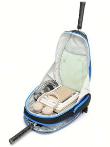 Sac de pickleball imperméable à compartiments multiples pour séparation sec-humide, grande capacité, sac à dos de sport pour raquettes, vente en gros usine - Product Image 6
