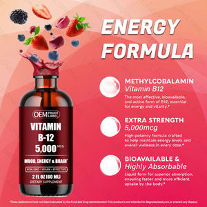 OEM <span class=keywords><strong>Vitamin</strong></span> <span class=keywords><strong>B12</strong></span> cairan tetes makanan kelas energi minuman manajemen berat suplemen 5000 <span class=keywords><strong>Mcg</strong></span> <span class=keywords><strong>Vitamin</strong></span> <span class=keywords><strong>B12</strong></span> cairan tetes - Product Image 5