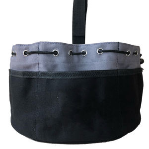 Sac de rangement en toile de maille de polyester durable, camping en plein air, pêche, seau à outils en maille, accessoires, organisateur pratique - Product Image 5