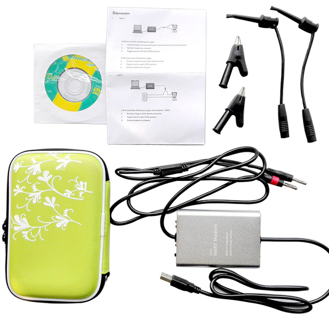 NanCon M295 Hart Modem USB Built-in 24V Hart Field Communicator 475/375/Trex Pressure Calibrator Aluminium SS 0.02%F.S Accuracy