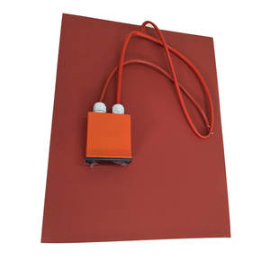 Nouveau Chauffage en Silicone Haute Performance Personnalisé pour Plateau Chauffant d'Imprimante 3D 24V – Composants Essentiels de Chauffage Électrique par Contact Inclus - Product Image 5