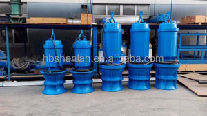 Bomba Axial Sumergible Vertical de Gran Caudal y Flujo Mixto para Drenaje Industrial, Riego Agrícola y Control de Inundaciones en Terrenos Agrícolas - Product Image 3