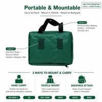 Trousse de premiers secours de survie du fabricant, sac en nylon, certification CE, marque Gauke, durée de conservation de 3 ans, classe I pour les situations d'urgence
