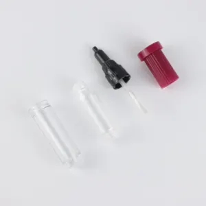 Plastic Empty Nail Art Dual Tube Bottle Nail Polish Bottle