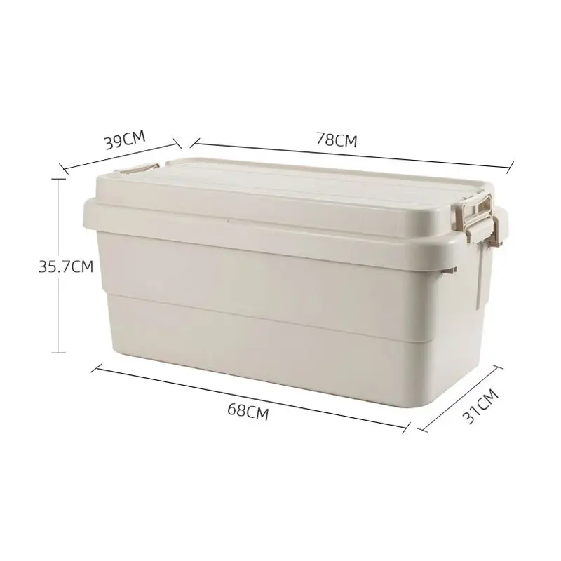 Bafuluo New Style 70 Liter stapelbare multifunktion ale Hochleistungs-Kofferraum-Fracht box für Camping