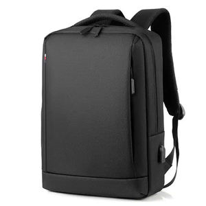 Sac à dos pour ordinateur portable personnalisé, imperméable, pour hommes d'affaires, avec port USB - Product Image 1