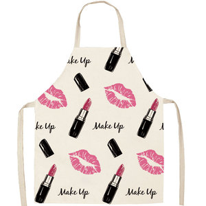 Kefei Nail Pattern không tay Tạp dề nhà bếp Stain Resistant Tạp dề cho Nail cửa hàng sử dụng nhà - Product Image 5