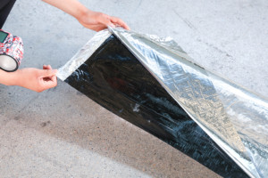 Membrane d'étanchéité pour toiture en asphalte modifié SBS auto-adhésive, facile à poser - Product Image 3