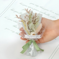 Meilleure Vente 2026 – Cadeau de Remise de Diplôme : Mini Bouquet de Gypsophile Naturelle Séchée, Fleurs Préservées pour Mariage, Mariée et Décoration Intérieure