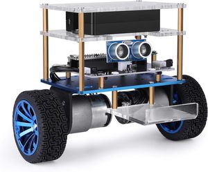 Kit de robot d'équilibrage à <span class=keywords><strong>deux</strong></span> <span class=keywords><strong>roues</strong></span> programmable |   Compatible Arduino, Bluetooth RC, Contrôle PID, Robotique STEM - Product Image 4