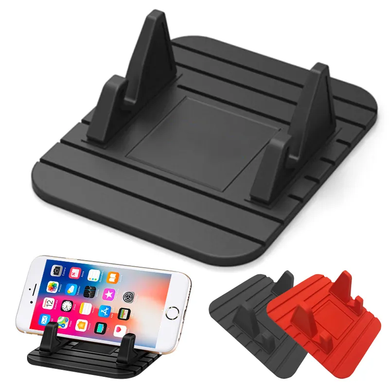 2019 Desk Car Dashboard Non-slip Silicone Mat Mobile Phone Mount Holder Pad Removable Mobile Phone Holder for huawei