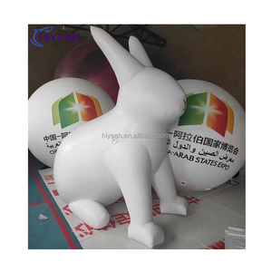 Sıcak satış PVC şişme binmek özel şişme Husky köpek ticari hava oyuncak oyunu - Product Image 4