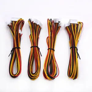 Kustom Pabrik JST XH2.5 3P 6P kawat Harness UL1007 24AWG kabel warna-warni XHP--3 kabel XHP-6 perakitan