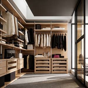 Open Wardrobe Modern Design Wall Mounted Cabinet Bedroom Storage Unit Stylish <b>Organized</b> <b>Closet</b> <b>for</b> Home and Hotel - Product Image 1