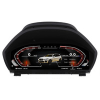 Compteur de vitesse numérique IPS 12,3 pouces DOS, nouvel écran d'affichage du tableau de bord pour BMW 3 E30 2013-2018, panneau d'instruments LCD