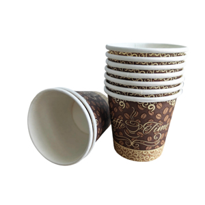 Gobelets en papier jetables personnalisés en gros pour boissons chaudes, gobelets en papier imprimés - Product Image 1