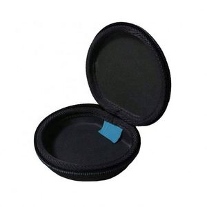 Estuche de Transporte para Audífonos Impermeable de EVA Personalizado, Bolsa de Terciopelo Redonda para Audífonos Digitales - Product Image 2