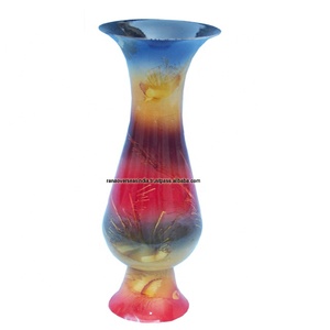 Vente en gros de pots de fleurs multicolores en aluminium pour la maison, la chambre à coucher, le salon, le bureau et les cadeaux - Product Image 1