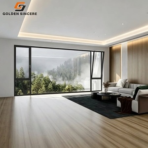 GS Ventanas abatibles Aleación de aluminio Doble acristalamiento Vidrio templado para casa - Product Image 3