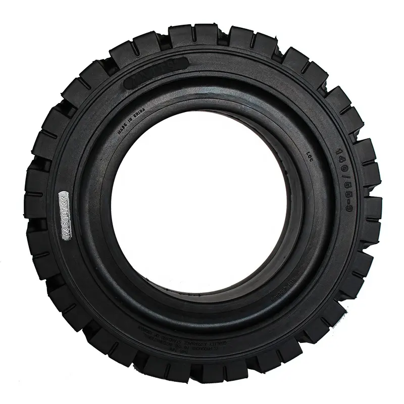 Stable de haute qualité avec prix de vente d'usine pour les pneus de chariot élévateur en caoutchouc solide 650 10