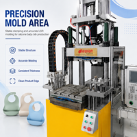Machine de fabrication de bavoirs pour bébés en silicone pour la production de bavoirs d'alimentation pour bébés LSR