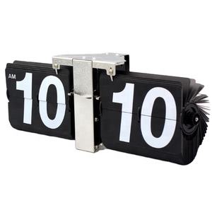 Réveil numérique rétro à retournement automatique Fichier de table Horloge de page inférieure Format <span class=keywords><strong>AM</strong></span>/ <span class=keywords><strong>PM</strong></span> Montre pour la maison et le <span class=keywords><strong>bureau</strong></span> - Product Image 2