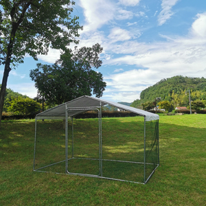 2x3x2m grande cabina-In metallo pollaio impermeabile fuori gabbia di pollame per animali domestici - Product Image 2