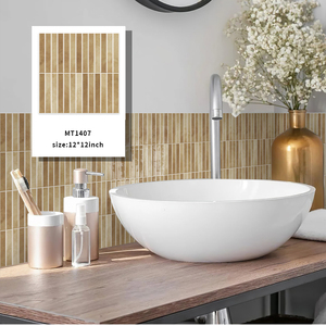 Jorunns 12icnh nhà bếp backsplash Vinyl 3D bóng màu xanh lá cây tàu điện ngầm vỏ và dính tường gạch sticker hình nền - Product Image 6