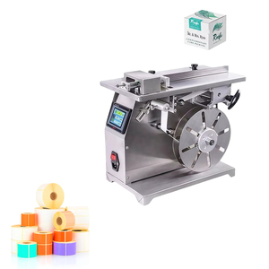 Máquina Etiquetadora de Cartones Semiautomática con Pantalla Táctil para Sellado Superior de Cajas y Aplicación de Etiquetas Adhesivas - Product Image 1