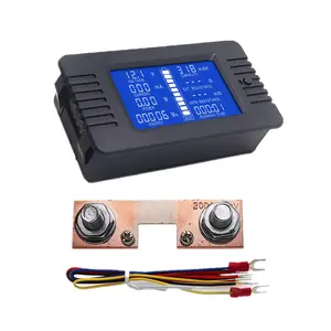 PZEM-015 DC Amp Volt <span class=keywords><strong>Watt</strong></span> Compteur d'énergie Décharge Capacité de la batterie Moniteur Multi Tension Compteur Voltmètre numérique Wattmètre - Product Image 1