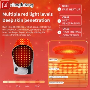 Термокомпрессор Xiangfutang XFT-86 с красным светом для защиты головы и шеи, для моксотерапии, с функцией теплого компресса, дальнего инфракрасного излучения и защиты от холодного ветра - Product Image 5