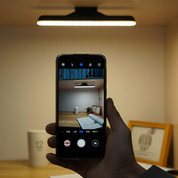 Lampe de bureau portable rechargeable par USB, lampe de lecture, lumière magnétique suspendue pour placard, éclairage pour dortoir d'étudiant, armoire, placard