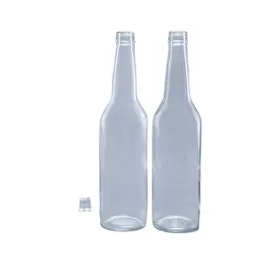 Großhandel Glass auce Flaschen 650ml BBQ Getränkes auce Senf Ketchup Gewürz Lagerung Home Küche Verwenden Sie unzerbrechliches Glas S.