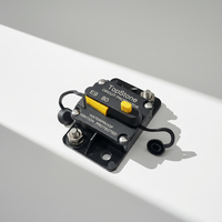 Interruptor de Circuito de CC de Montaje en Superficie E92C 50A con Reinicio Manual, 12-48V, Impermeable, Protección de Cargador de Batería para RV y Panel Solar
