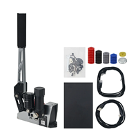 Simagic TB-RS Freno de Mano para Simulación de Carreras, Doble Modo, Conducción Sensible a la Presión, Inalámbrico 2.4GHz, Acero Inoxidable