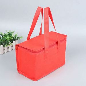 Sac isotherme portable en aluminium pour pique-nique en plein air, avec logo personnalisé imprimé, en tissu non tissé, vente en gros - Product Image 3