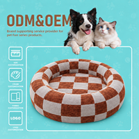 Maßgefertigtes Hochdichtes Memory-Schaum Hundebett mit Rutschfestem Boden für Haustiermarken-Importeure, Großhändler und Käufer