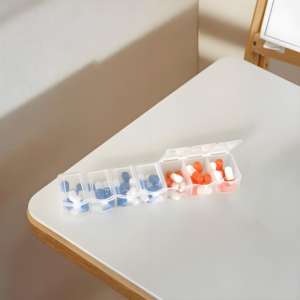 Botiquín de primeros auxilios portátil de gran capacidad, caja de Medicina de Material PP para el hogar y embalaje de almacenamiento médico de emergencia - Product Image 1