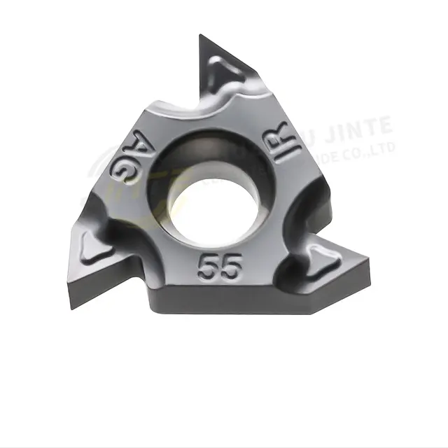 Jinte độ chính xác cao Carbide Công cụ Cắt threading chèn lưỡi CNC Lathe công cụ chủ đề chuyển cho cắt thép