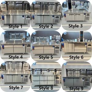 Refrigerador Comercial de Doble <span class=keywords><strong>Puerta</strong></span> y 6 Cajones, Estilo Bajo Mostrador, para Cocina, Venta al Por Mayor, MOQ <span class=keywords><strong>1</strong></span>, OEM - Product Image 5