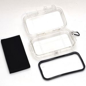 Outdoor 3 Sizes <strong>Box</strong> with Adjustable Buffer <strong>Rubber</strong> Pad Shockproof Transparent Waterproof <strong>Storage</strong> <strong>Box</strong>