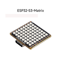 Papan pengembangan Mini ESP32-S3 asli, dengan 8x8 LED matriks negara asli