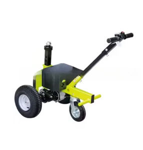 Промышленная электрическая тележка-домкрат для прицепов с усовершенствованной шаровой муфтой, пневматической системой шин и пластиковой платформой OEM - Product Image 3