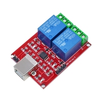 Module de relais à 2 voies avec interrupteur de commande USB sans pilote 5V, contrôleur intelligent pour ordinateur PC
