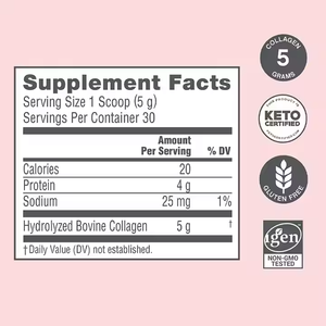 Cilt saç çivi eklemler için <span class=keywords><strong>OEM</strong></span> balık hidrolize sığır kollajen tozu sağlık Vital proteinler kollajen peptidler tozu - Product Image 6