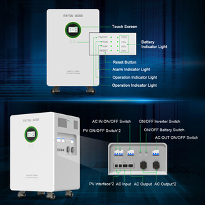 11kw+32kwh Solar Energy System - Home Photovoltaic Energy Storage Integrated Unit - 32KWh <b>Battery</b> - 11KW - Product Image 1