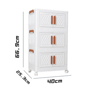 ShenYu 40 بوصة بدون تركيب قابل للطي ترتيب صناديق تخزين الملابس المنزلية للأطفال - Product Image 1