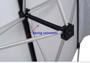 Màn Hình Bật Lên Bằng Nhôm Mùa Xuân Mới, Giá Quảng Cáo Bật Lên, Giá Đứng Bật Lên Cong - Product Image 4