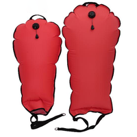 Sac de levage de plongée sous-marine, sac de flottabilité robuste en nylon 210D TPU avec valve de vidange