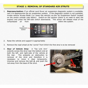 Kit de conversion de <span class=keywords><strong>suspension</strong></span> pneumatique en ressort hélicoïdal pour Range Rover Sport L320 Discovery3 LR3 L319 2005-2009 - Product Image 3